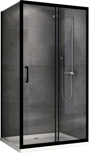 Душевой уголок ABBER Schwarzer Diamant 170x100см AG30170B-S100B